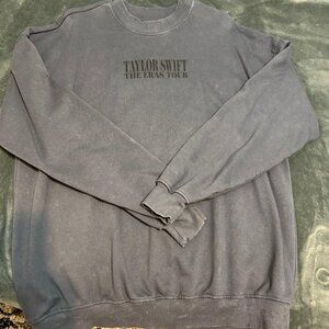 COPY - Taylor Swift Blue Crew Neck Eras Tour
